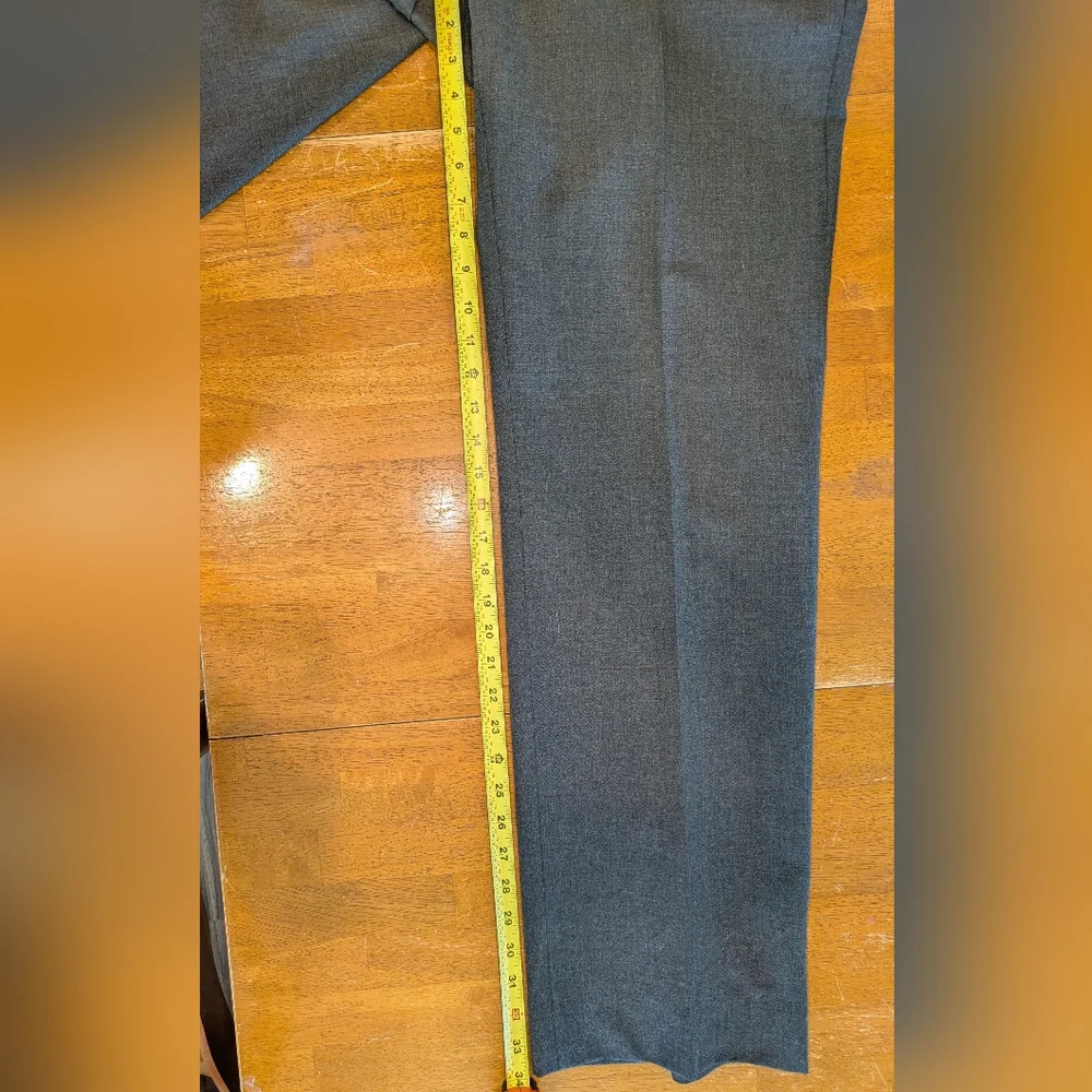 Vintage Sansabelt Jaymar-Ruby Men's Dress Slacks Gray Comfort Waist Trousers